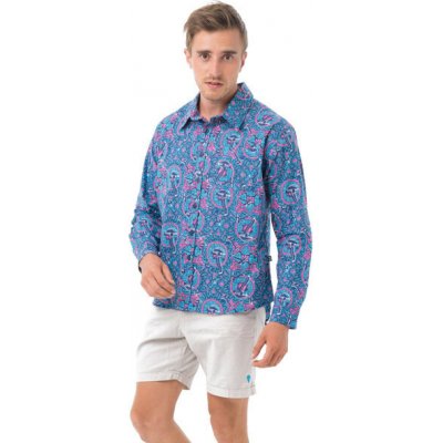 69SLAM pánská košile Trippy mushroom long (MSLTRS-NV) – Hledejceny.cz