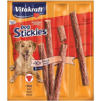 Vitakraft Dog pochoutka Dog stickies hovězí 4 x 11g – Zboží Mobilmania