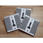 Etex Dárkové bavlněné kapesníky Šachy 3ks – Zboží Mobilmania