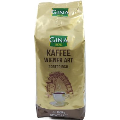Gunz Gina Kaffee Wiener Art zrnková 1 kg – Hledejceny.cz