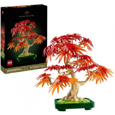 LEGO® Botanicals 10348 Bonsaj – Japonský červený javor – Zboží Živě