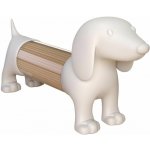 Stojánek na párátka / slánka / pepřenka Jezevčík | bílý – Sleviste.cz