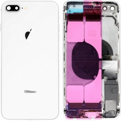 Kryt Apple iPhone 8 Plus zadní stříbrný – Zboží Mobilmania