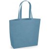 Nákupní taška a košík Westford Mill Maxi bavlněná taška 18l WM285 Indigo Blue 34x39x13,5 cm