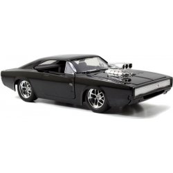 Jada Rychle a zběsile 1970 Dodge Charger + figurka Dominic Toretto kovová 1:24