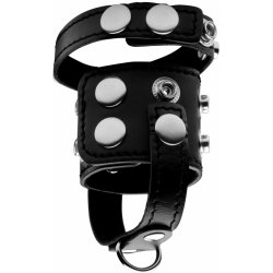 Erospace Cock & Ball Strap Wild Play C20 Black