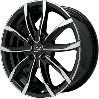 MiM EVO001 7x17 4x98 ET35 black polished | Zboží Auto