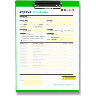 Karton P+P Psací podložka Titan zelená A4 5-535 – Zboží Živě