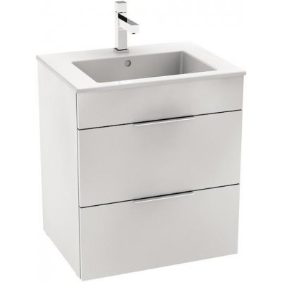 Jika CUBE Skříňka s umyvadlem 55x43 cm, 2x zásuvka H4536121763001 – Zboží Dáma