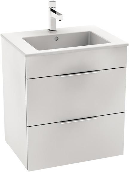 Jika CUBE Skříňka s umyvadlem 55x43 cm, 2x zásuvka H4536121763001