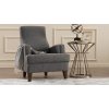 Křeslo Atelier del Sofa Wing Chair Kana Bergere Dark Grey