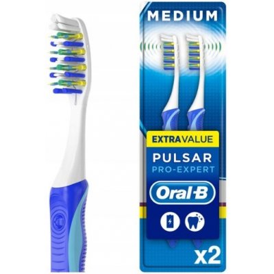 Oral-B Pulsar Pro Expert Medium 2 ks – Zboží Dáma