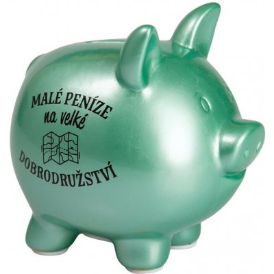 Albi pokladnička metalické prasátko - Na velké dobrodružství 2PP – Hledejceny.cz