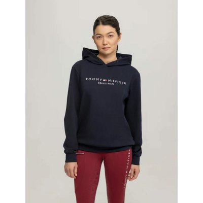Tommy Hilfiger Equestrian Hoodie dámská Limited Edition desert sky – Hledejceny.cz