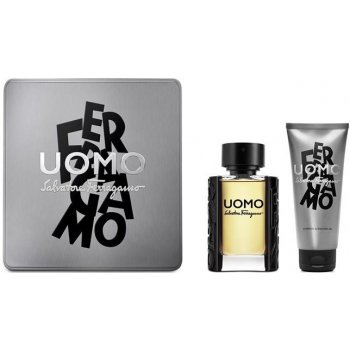 Salvatore Ferragamo Uomo EDT 50 ml + sprchový gel & šampon 2v1 100 ml dárková sada
