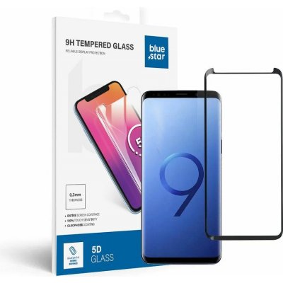 Apolis tvrzené sklo Blue Star 5D pro Samsung Galaxy S9 Plus (vhodné pro lepení) - černé A1-83745 – Zboží Živě