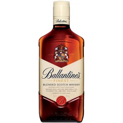 Ballantine’s Finest Blended Scotch Whisky 40% 0,7 l (holá láhev) – Zbozi.Blesk.cz