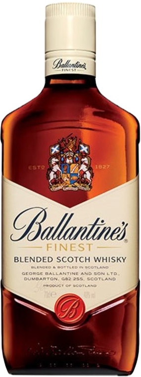 Ballantine’s Finest Blended Scotch Whisky 40% 0,7 l (holá láhev)