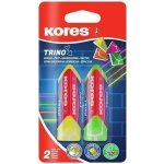Kores Pryž TRINO trojhranná barevný mix 2 ks – Zboží Mobilmania