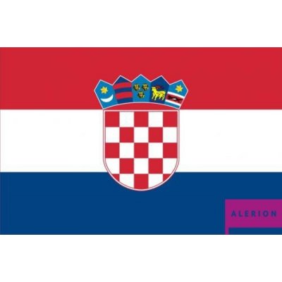 Samolepka vlajky Chorvatska Alerion – Hledejceny.cz