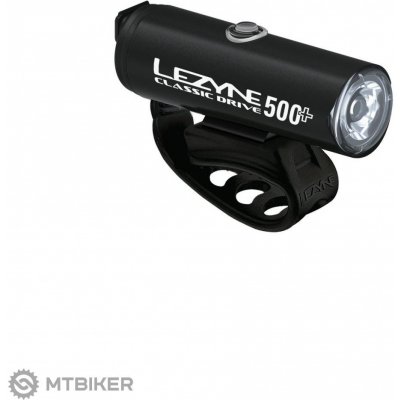 Lezyne Classic Drive 500+ přední černé