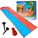 Bestway Tobogán s vodotryskem na plavání, dvouskluzavka 488 cm biela – Zboží Dáma