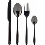 EH Excellent Houseware Sada příborů pro 6 osob v černé barvě 24 ks – Zboží Mobilmania
