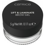 Catrice Lift & Laminate Brow Gel transparentní fixační gel na obočí 010 Transparent 5 g – Zboží Dáma