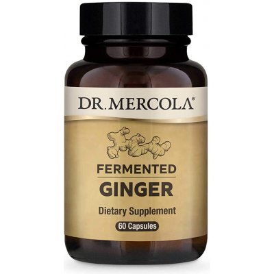 Dr.Mercola Fermented Ginger zázvor Perila Křovitá 60 kapslí – Hledejceny.cz