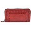 Peněženka Noelia bolger dámská kožená peněženka na zip 5112 červená