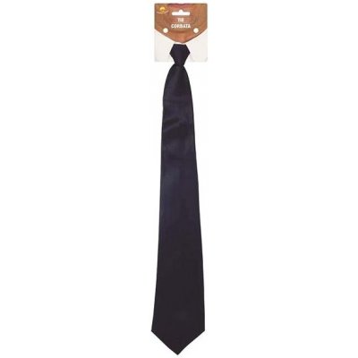 GUIRCA Černá kravata 45 cm – Zboží Mobilmania