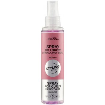 Joanna Styling Effect Spray for Curls Na zvýraznění kadeří 150 ml