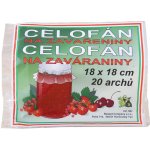 celofán na zavařeniny 18x18cm (20ks) – Zbozi.Blesk.cz