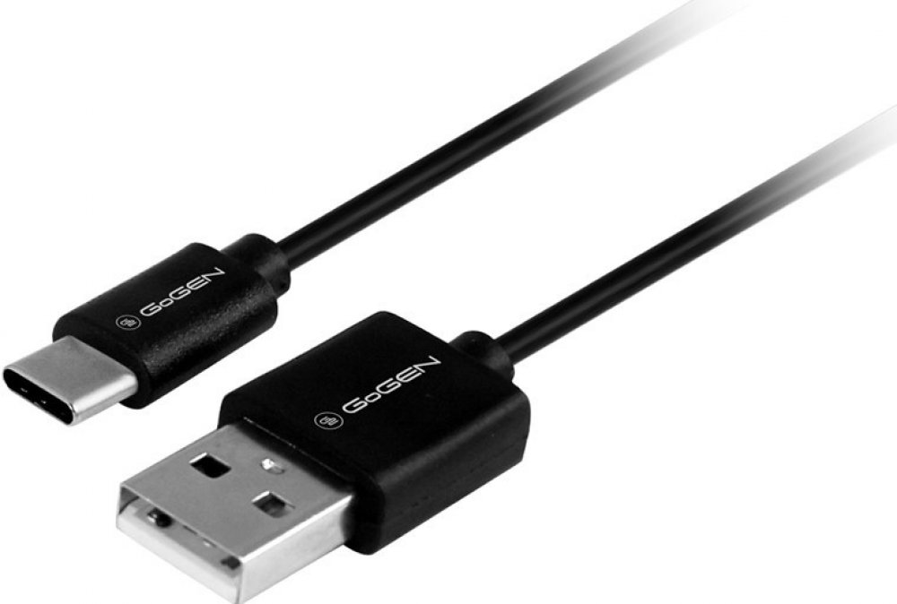 Kabel GoGEN USB / USB-C, 0,5m - černý – Zboží Živě