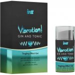 intt Vibration! Tingling Effect Gel Gin And Tonic 15 ml – Zboží Dáma