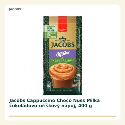 Jacobs Cappuccino Milka Choco Nuss instantní káva 0,4 kg – Zboží Mobilmania