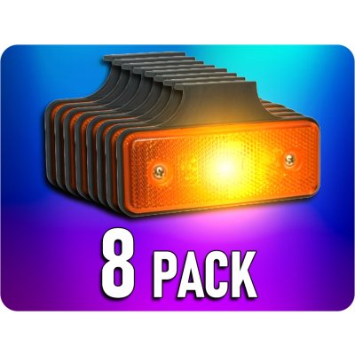 TruckLED Boční obrysové 2xLED světlo na kamion, 12-24V/8-PACK! [L1035-B] | Zboží Auto