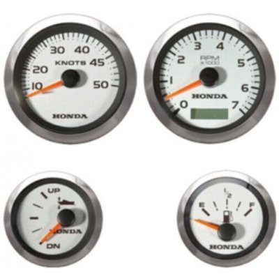 Honda Set 4 ks palubních přístrojů (EU Instrument set) – Hledejceny.cz