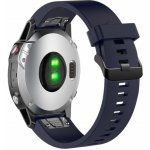 FIXED Silicone Strap řemínek pro Garmin QuickFit 20mm modrý FIXSST-QF20MM-BL – Zboží Živě