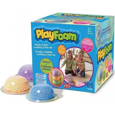 PlayFoam pěnová kuličková modelína boule 1ks 8 barev