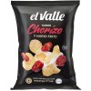 Chipsy El Valle Chipsy s příchutí Chorizo a vejce 130 g