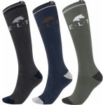 ELT Podkolenky jezdecké Horse 3 páry asphalt nightblue khaki – Hledejceny.cz