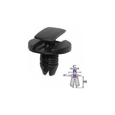 Klip, ozdobná / ochranná lišta FA1 21-20009.5 – Hledejceny.cz