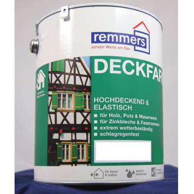 Remmers Deckfarbe 5 l Bílá – Sleviste.cz