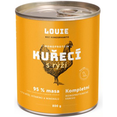 Louie kuřecí s rýží 0,8 kg