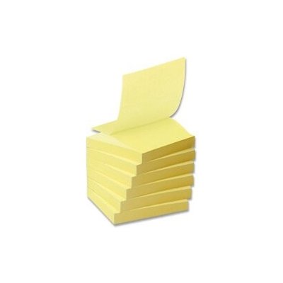 3M Post-it - recyklované Z-bločky - 76 × 76 mm, 6 × 100 l. – Zboží Dáma
