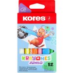 Kores Voskovky Krayones Jumbo 12 barev trojhranné – Hledejceny.cz