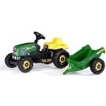 Rolly Toys Rolly Kid J.Deere s vlečkou zelený – Zboží Dáma