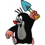 Nažehlovačka Krteček s lopatkou 7,5 x 5 cm Monoquick – Sleviste.cz