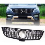 PROTEC Sportovní maska Mercedes-Benz ML W166 2011-2015 černo/chromová – Sleviste.cz